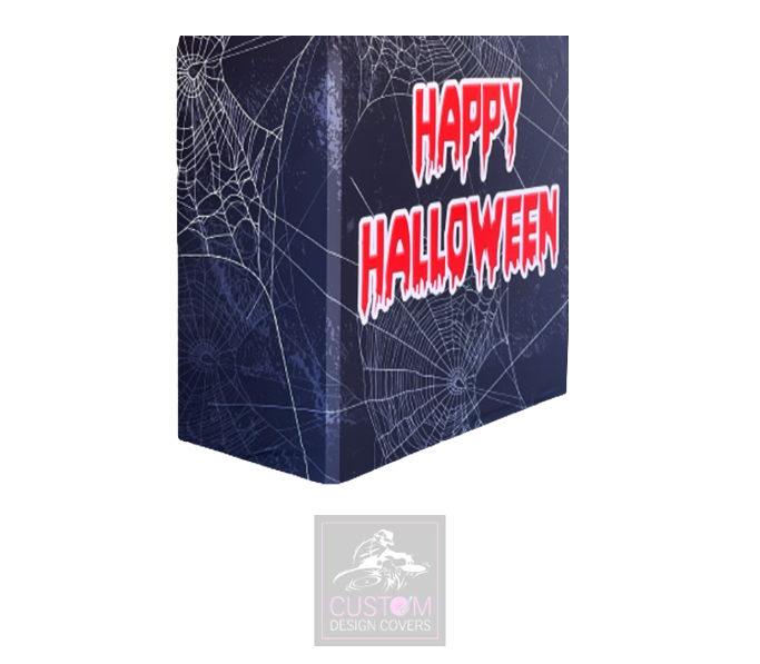 Happy Halloween Cobwebs Booth Cover Combi