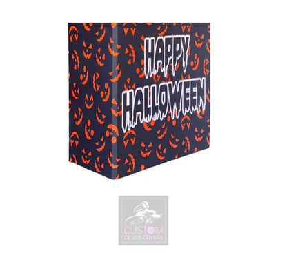 Pumpkin Happy Halloween Lycra DJ Booth Cover 