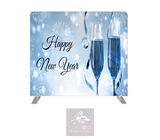 Happy New Year Pillowcase Backdrop Cover