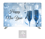 Happy New Year Pillowcase Backdrop Cover