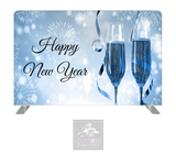 Happy New Year Lycra Pillowcase Backdrop Cover (DOUBLE SIDED)