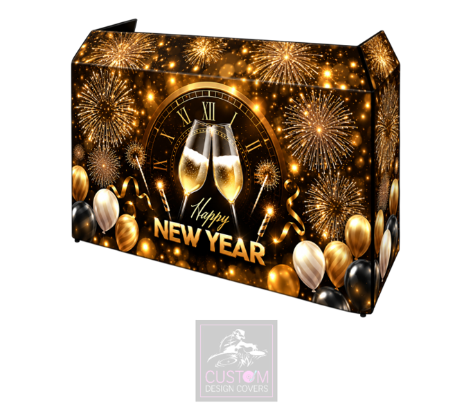 New Years Eve Lycra DJ Booth Cover