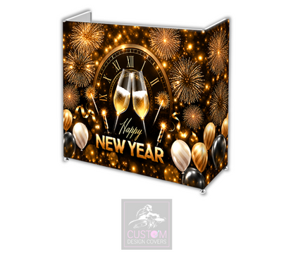 New Years Eve Lycra DJ Booth Cover