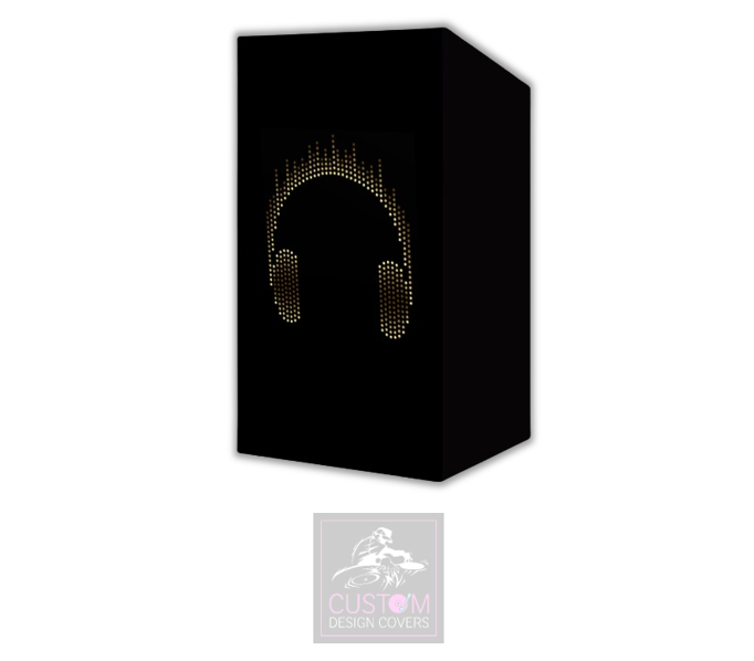 Headphones Lycra DJ Booth Cover