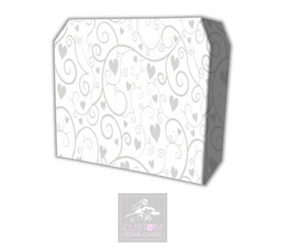 Hearts & Vines Lycra DJ Booth Cover