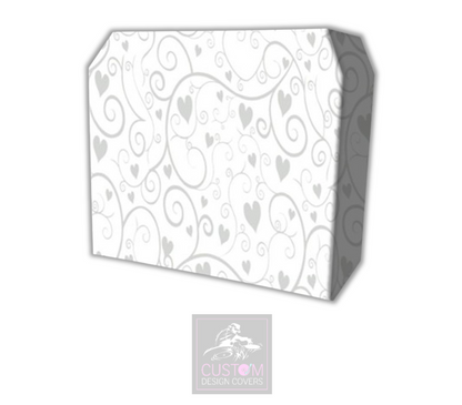 Hearts & Vines Lycra DJ Booth Cover