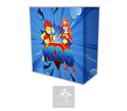 Hero Lycra DJ Booth Cover