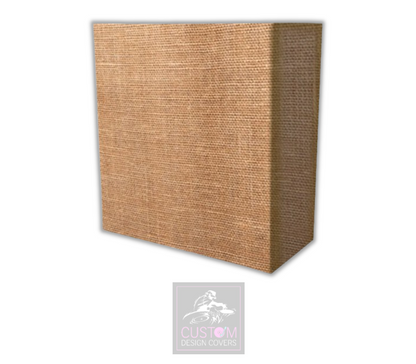 Hessian Effect Lycra DJ Booth Cover 