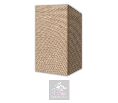 Hessian Effect Lycra DJ Covers