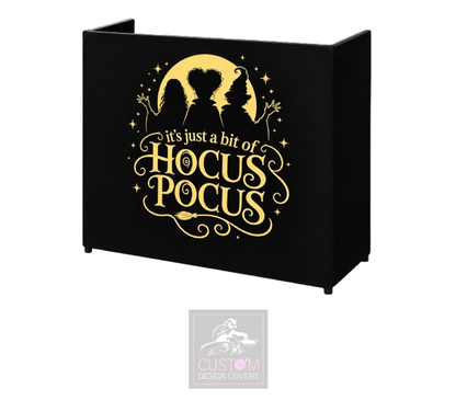 Halloween Hocus Pocus UV Lycra DJ Booth Cover