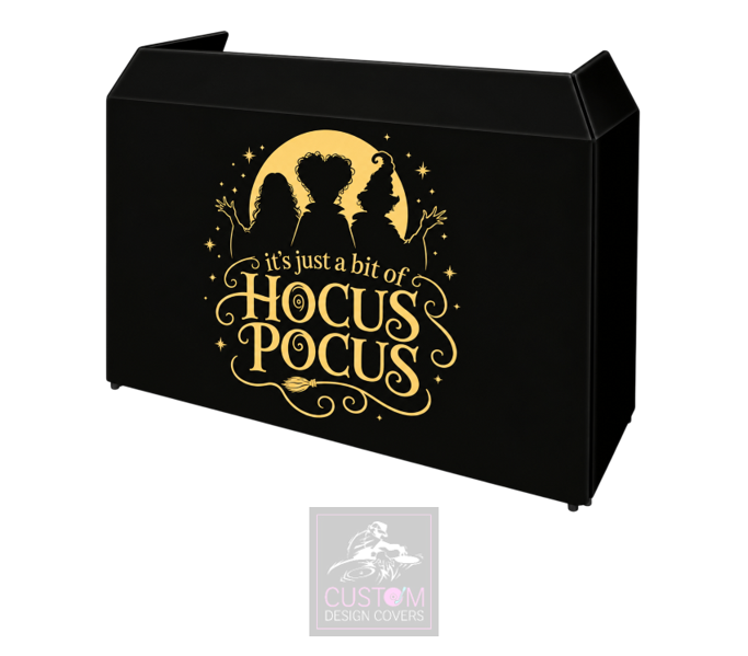Halloween Hocus Pocus Lycra DJ Booth Cover