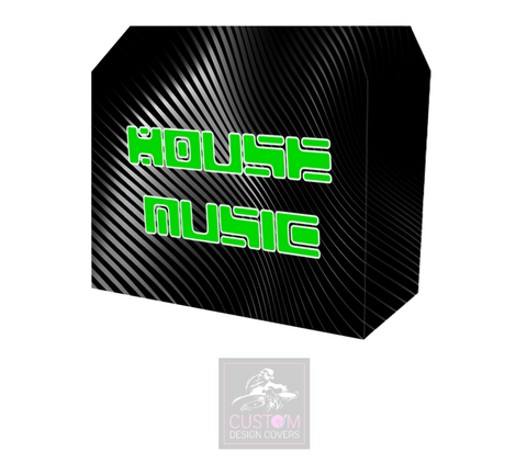 House Music Night Lycra DJ Booth Cover