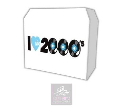 I Heart The 2000's Lycra DJ Booth Cover