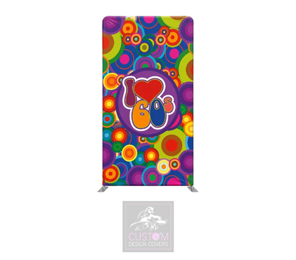 I Heart 60’s Lycra Display Banner Cover
