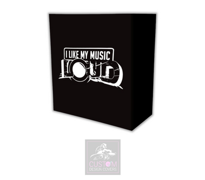 I Like My Music Loud Lycra DJ Booth Cover