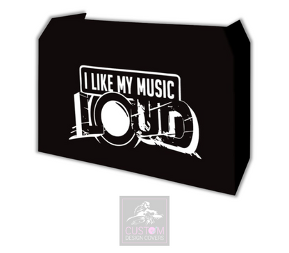 I Like My Music Loud Lycra DJ Booth Cover