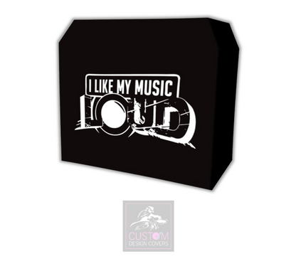 I Like My Music Loud Lycra DJ Booth Cover