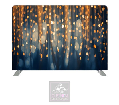 Copper Lights Lycra Pillowcase Backdrop Cover