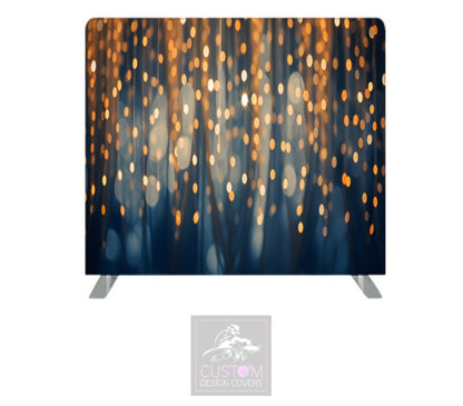 Copper Lights Lycra Pillowcase Backdrop Cover