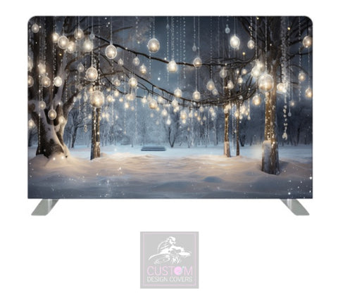 Christmas Night Lycra Backdrop Cover (DOUBLE SIDED)