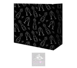 Celebration (Black & Grey) Lycra DJ Booth Cover