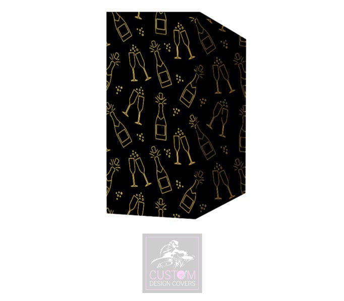 Celebration Gold on Black Booth Cover Micron