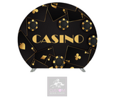 Casino Half Circle Backdrop Cover