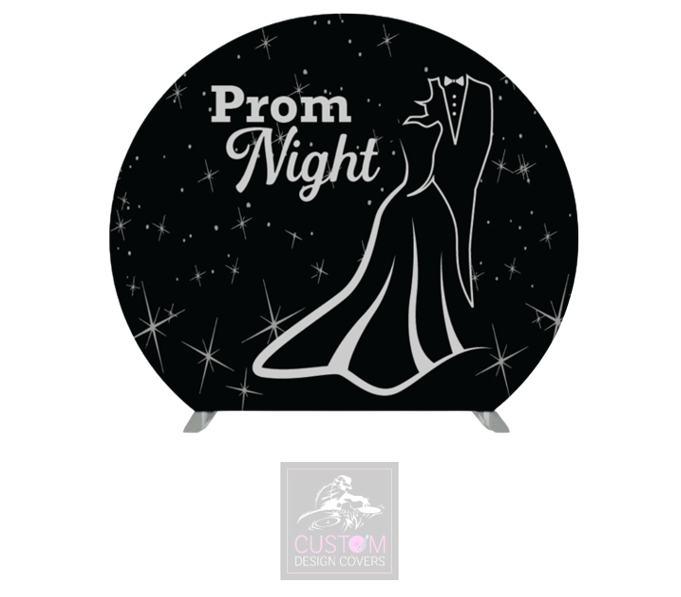 Prom Night Half Circle Backdrop Cover