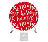 Ho Ho Ho Full Circle Backdrop Cover