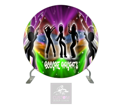 Boogie Nights Full Circle Backdrop Cover