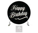 Happy Birthday Full Circle Backdrop Cover (DOUBLE SIDED)