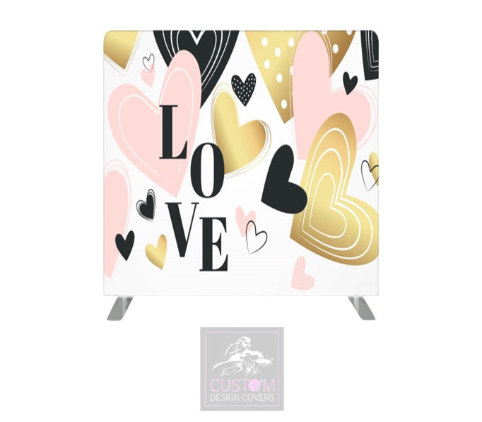 Love Lycra Pillowcase Backdrop Cover (DOUBLE SIDED)