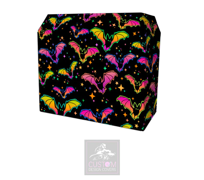 Halloween Bats Lycra DJ Booth Cover