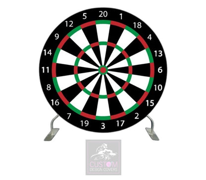 Dart Board Full Circle Backdrop Cover