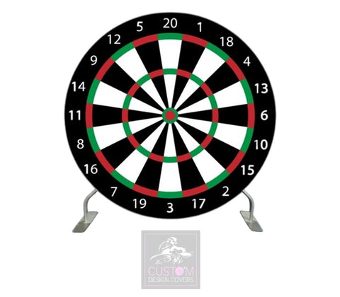 Dart Board Full Circle Backdrop Cover