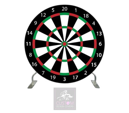 Dart Board Full Circle Backdrop Cover (DOUBLE SIDED)