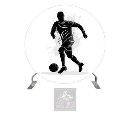 Football Full Circle Backdrop Cover (DOUBLE SIDED)