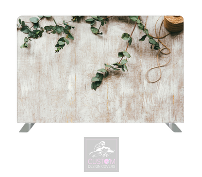 Rustic & Vine Lycra Pillowcase Backdrop Cover (DOUBLE SIDED)