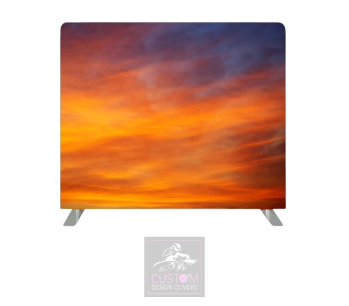 Sunset Lycra Backdrop Cover