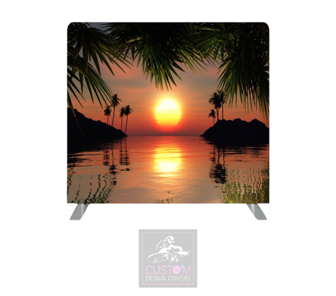 Sunset Lycra Backdrop Cover