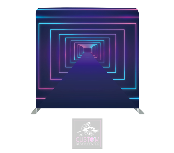 Tunnel Lycra Pillowcase Backdrop Cover (DOUBLE SIDED)