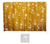 Gold Curtain Pillowcase Backdrop Cover (DOUBLE SIDED)