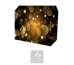 Gold Stars Lycra DJ Booth Cover