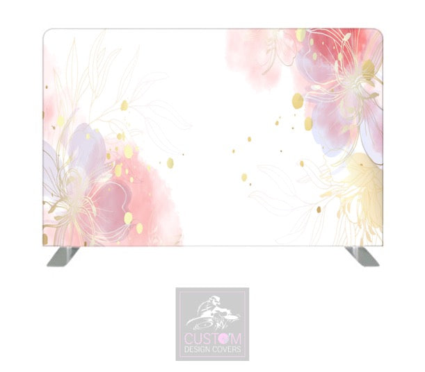 Flowers Pillowcase Backdrop Cover