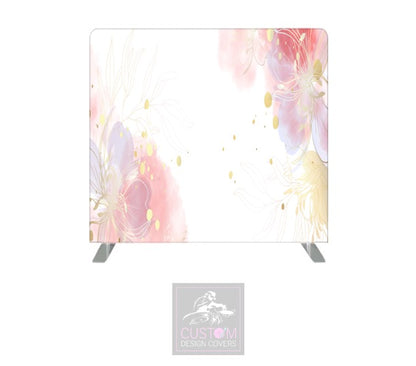 Flowers Lycra Pillowcase Backdrop Cover (DOUBLE SIDED)