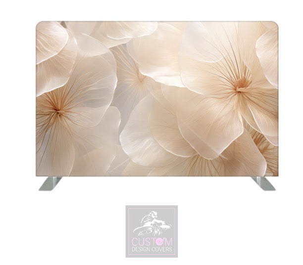 Flowers Pillowcase Backdrop Cover