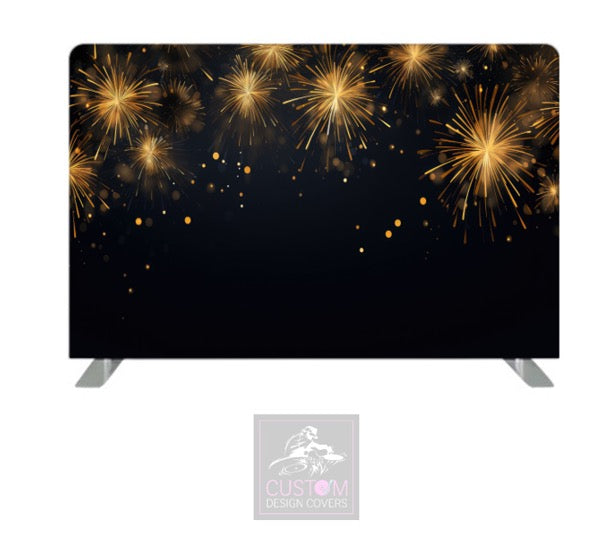 Fireworks Pillowcase Backdrop Cover