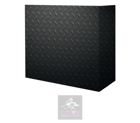 Black Pattern Booth Cover Combi