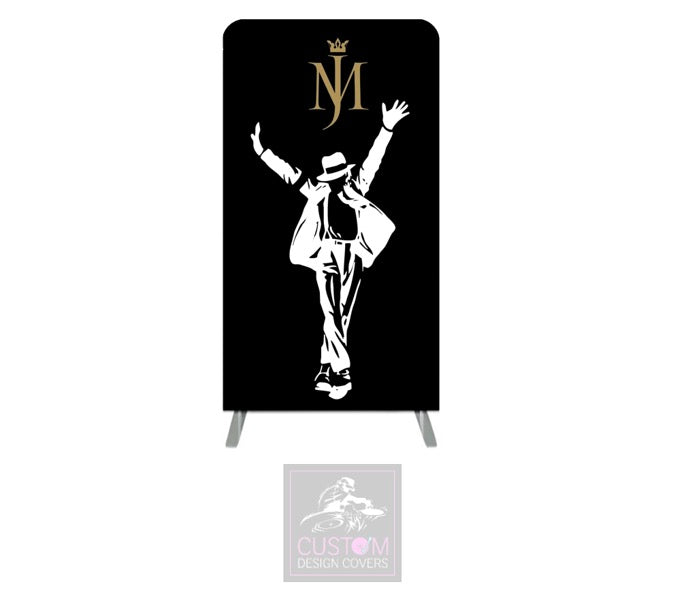 MJ Themed Lycra Banner Cover - DOUBLE SIDED