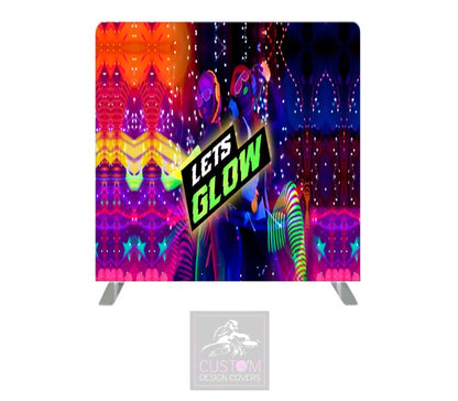 Let’s Glow Pillowcase Backdrop Cover